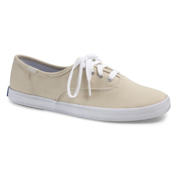 Keds Shoes - Keds | Champion Oxford in Stone Canvas